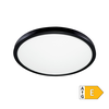 LED plafonjera 38W dnevno svetlo crna