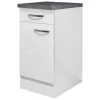 FlexWell Kuhinjska Spodnja Omarica Alba, Bela, Š. 40 Cm