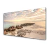 tulup.si Slika na akrilnem steklu Sea beach landscape 100x50 cm 4 obešalnika