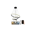 Brilagi - LED luster na sajli CIRCLE, sa prigušiva, 90W/230V, 3000-6500K + daljinski upravljač