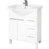 Ceramica Lux Ormarić za kupatilo Atina Bianco, Donji deo 85, Standard