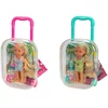 Evi Love potujoča punčka s kovčkom in dodatki v več različicah 1 kos - Simba Toys