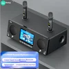 Soaiy Karaoke zvučnik sa 2 mikrofona AV7, Bluetooth, HiFi, Crni