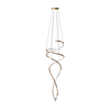 Zuma Line MD3127-2M-3GT - LED luster na sajli COCO 68W/230V 3000/4000/6000K + daljinski upravljač