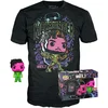 Darilni komplet Funko Pop! & Tee Marvel What If...? Infinity Killmonger - Blacklight Special Edition - M