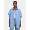 Tommy Jeans Srajca Essential DW0DW22936 Modra Oversize