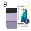 Wozinsky kaljeno staklo za kameru 9H za Samsung Galaxy Z Flip4 - Crna KP24338