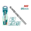 TOTAL HSS M2 brušena burgija, 5mm