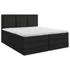 MID.YOU POSTELJA BOXSPRING 180 cm  x 200 cm , tekstil črna