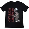 50 Cent Majica Get Rich Unisex Black 2XL