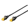 DIGITUS Digitus DK-1644-A-005-10 RJ45 omrežni kabel\, Patch kabel CAT 6a S/FTP 0.50 m siva 1 kos, (20519339)