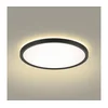 Brilagi - LED RGB prigušiva svetiljka ULTRA SLIM LED/18W/230V prečnik 30 cm crna + daljinski upravljač