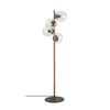 Opviq Podna lampa Faze-NT-116, 130 cm, 32 x 32 cm, 4 x E27, Zlatne boje