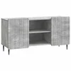 TV ormar Betonska siva 102 x 34,5 x 52 cm Konstruirano drvo
