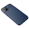 Silikonski ovitek Carbon Armor za iPhone 13 6.1 - moder