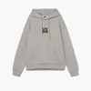 Cropp - Dukserica sa kapuljačom i printom - light grey