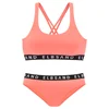 Elbsand Bikini  korala / črna / bela