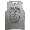 Black Sabbath The End Mushroom Cloud Tank Grey XL Majica