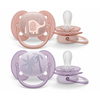 PHILIPS AVENT SCF091/09 Ultra Soft Varalica za devojčice, 0-6 m, 2 kom