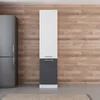 Hanah Home kuhinjski element Minar 3475, 50 cm, beli / antracit