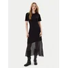 DKNY Vsakodnevna obleka P5GDFCNA Črna Regular Fit