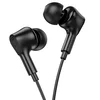 Hoco Žične ušesne slušalke z 3,5-mm priključkom Hoco M102, črne