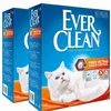 Ever Clean FAST ACTING pesek za mačke - varčno pakiranje 2 x 10 L
