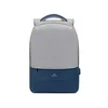 Ruksak RivaCase 15.6 Prater 7562 Grey/Dark Blue anti-theft laptop backpack