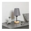 Brilagi - Stona lampa NUBILA WOOD 1xE27/25W/230V hrast/siva