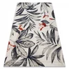 eoshop Moderna preproga MUNDO E7181 leaves outdoor Bež / blue ( - Velikost: 140x190 cm)