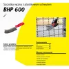 KLINGSPOR ROČNA ŠČETKA PLASTIČNI ROČAJ BHP600 NERJAVEČA ŽICA