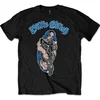 Billie Eilish Bling (Glitter Print) Black L Majica