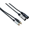 Bespeco EAY2X2R150 1,5 m Avdio kabel (Kot novo)