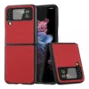 Torbica Elegant Leather za Samsung Z Flip 4 crvena