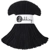 Bobbiny Junior 3 mm Črna