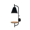 Rabalux Zidna lampa Azome, E27, 15W, H50cm, kabl 150cm, Crna