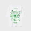 Cropp - Majica s printom - white