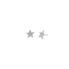 2Jewels Minđuše Star, Srebrne boje
