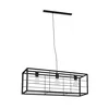 Luster na sajli FRAME 3xE27/60W/230V