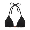 LASCANA Bikini zgornji del  črna