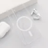 Maska Transparent Mag Case za Samsung S25/ S931B bela