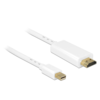 Delock kabel mini Displayport 1.1 moški > HDMI-A moški 2 m