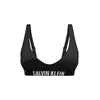 Calvin Klein Swimwear Bikini zgornji del Intense Power črna/bela