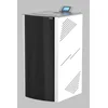 MARELI Kamin na pelet ONYX FULL GLASS 24 (3kW + 21kW) bela