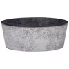 Umivaonik crni O 40 x 15 cm mramorni
