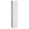 ALTAIR Visoka skladiščna enota s košem za perilo 40x184x31cm, bela - Bela - 40x184x31 cm - Aqualine - ALTAIR - 24 - MDF/laminat - 400 - 1840 - 310 - 14