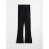 Sinsay - Flare pantalone sa crnim kristalima - crno
