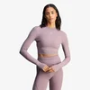 adidas x Stella Mccartney Training Longsleeve Crop Legacy Purple M