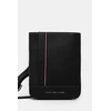 TOMMY HILFIGER Torba za čez ramo  rdeča / črna / bela