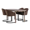 jedilnica set Dallas 4133 75x90x180cm